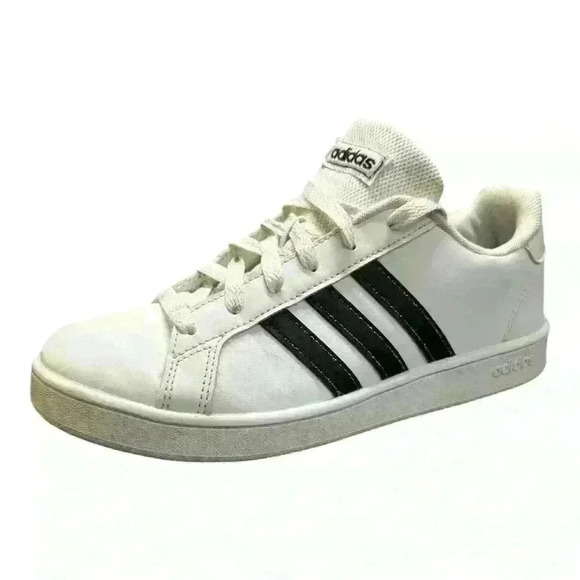 Adidas Grand Court Men Running, walking white shoes size 5 (Women’s size 6) - Picture 1 of 13